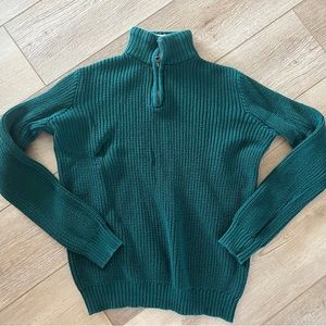 Boys Children’s Place quarter zip sweater size large 10/12